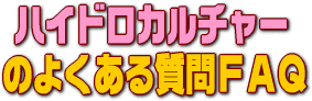 �n�C�h���J���`���[�̂悭���鎿��FAQ