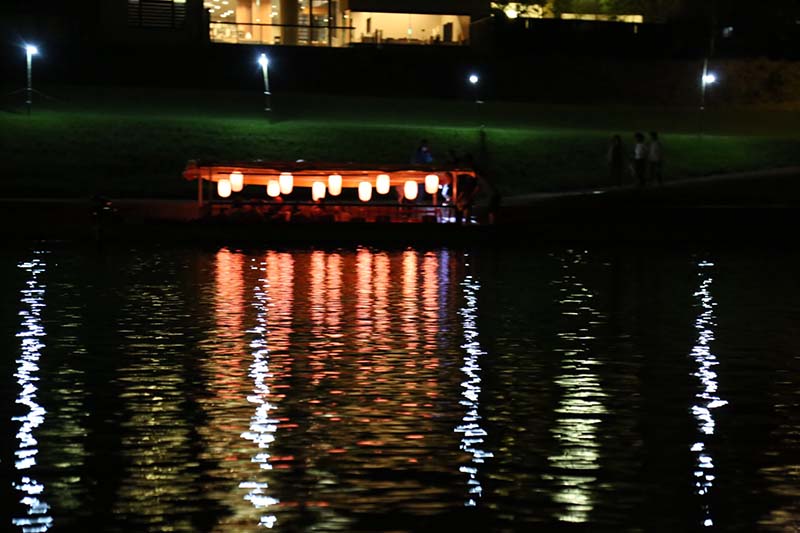 朝倉市筑後川の鵜飼