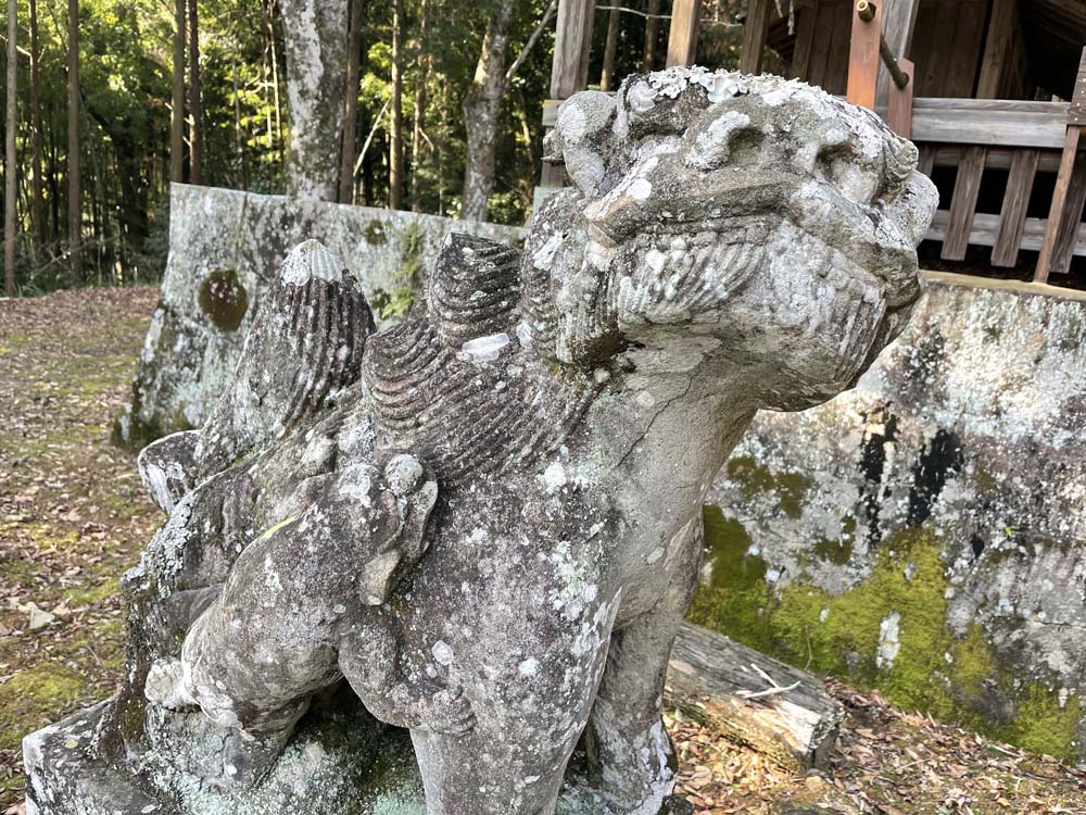 潮見神社 狛犬