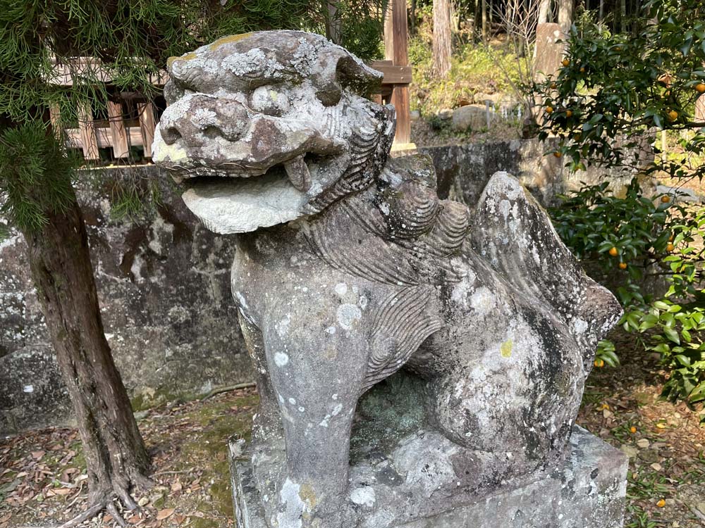 潮見神社 狛犬