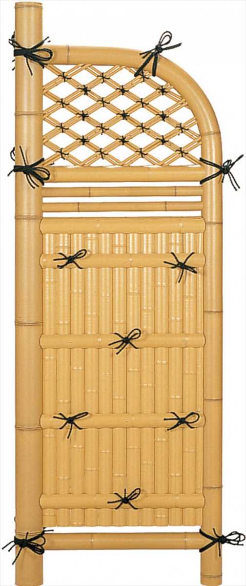 ブルーミングスケープ】竹垣・合成竹新玉袖垣 2尺 | 観葉植物