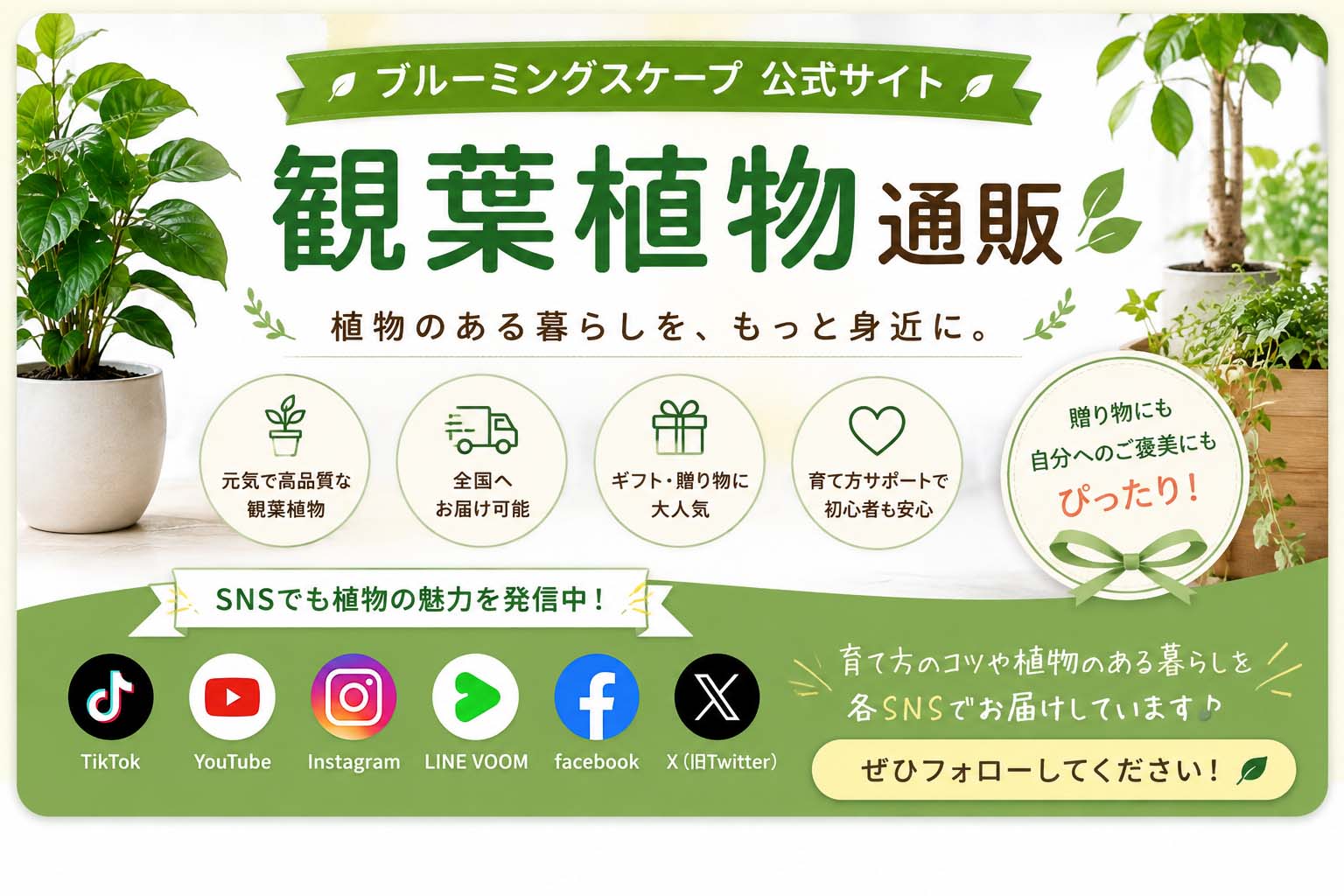 ブルーミングスケープの本店サイト